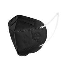 Load image into Gallery viewer, Australian Made Black P2 4-Layer Face Mask with Earloops - 250 Pack
