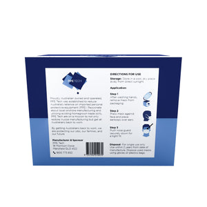 Australian Made 4-Layer Face Mask with Earloops - 600 Carton