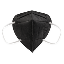 Load image into Gallery viewer, Australian Made Black P2 4-Layer Face Mask with Earloops - 250 Pack
